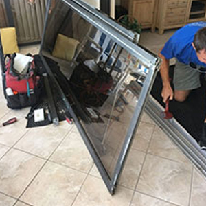 sliding glass door frame repair Golden Glades